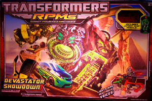 transformers rpms devastator showdown track set