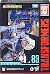 Studio Series 83 Soundwave (Bumblebee Movie)